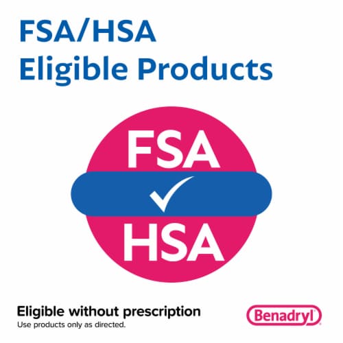 Benadryl Allergy & Cold Relief Dye-Free Liqui-Gels Diphenhydramine HCl Perspective: back