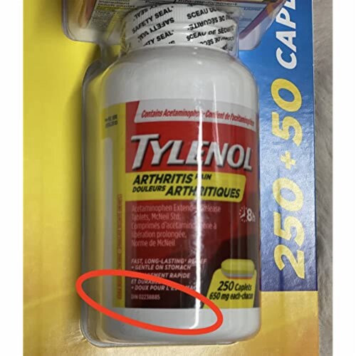 Tylenol Arthritis Pain Caplets 290 Ct, 1 Fred Meyer