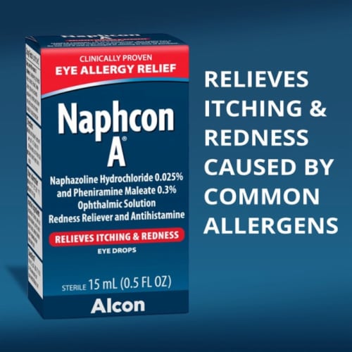 Naphcon-A® Allergy Relief Eye Drops Perspective: back