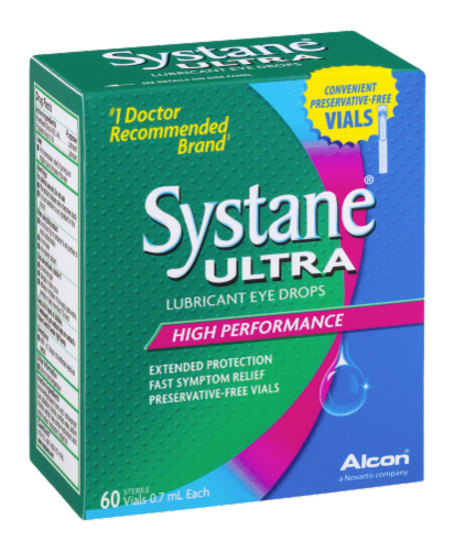 Alcon Systane Ultra High Performance Lubricant Eye Drops Perspective: back