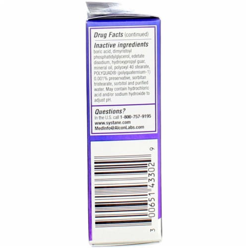 Systane® Balance Lubricant Eye Drops Perspective: back