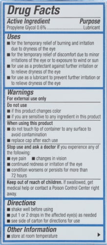Systane® Pro Multi-Dose Preservative-Free Eye Drops Perspective: back