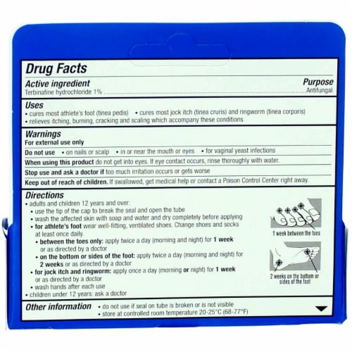 Lamisil AT Antifungal Cream Perspective: back