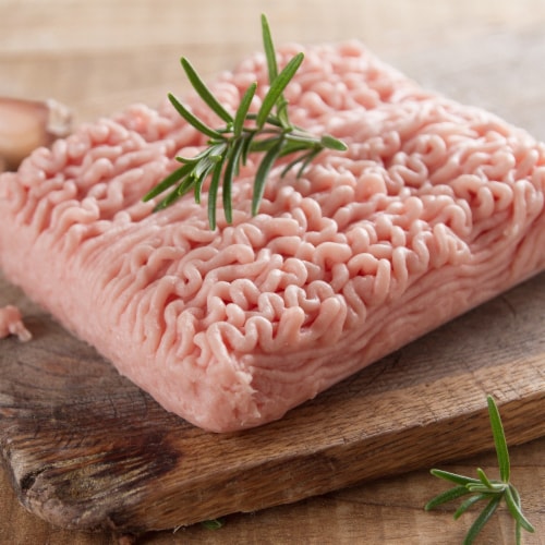Greensbury Organic Free-Range Ground Chicken (10lbs - 16, 10oz packs) Perspective: back