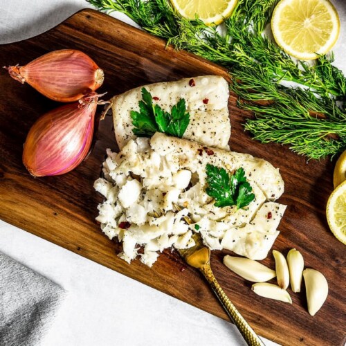 Greensbury Wild Icelandic Cod (pack of 20, 6oz fillets) Perspective: back