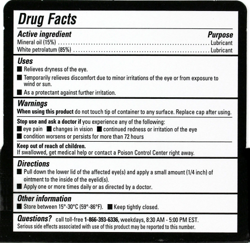 GenTeal Night-Time Lubricant Eye Ointment Perspective: back