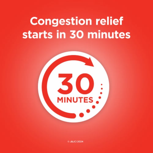 Sudafed Maximum Strength 12 HR Sinus Decongestant, Non-Drowsy Perspective: back