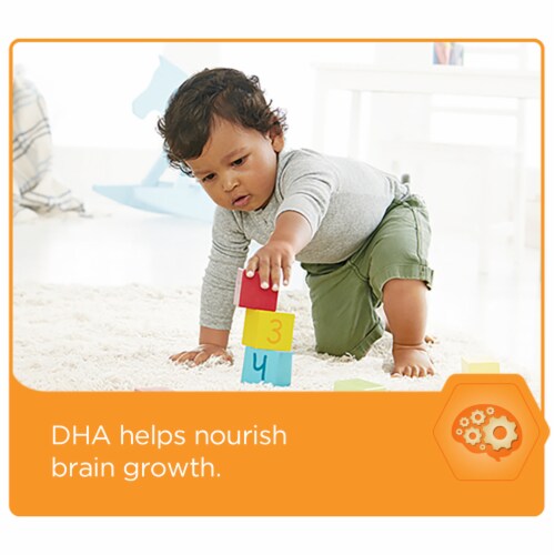 Enfagrow PREMIUM Toddler Transitions with DHA for Brain Support Toddler Nutritional Drink Perspective: back