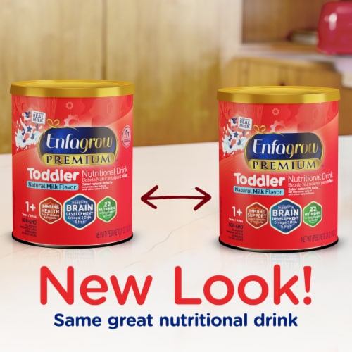 Enfagrow NeuroPro with Prebiotics & Non-GMO Toddler Nutritional Drink Perspective: back