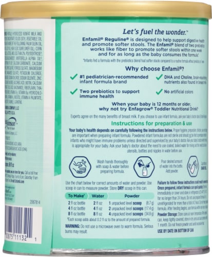 Enfamil™ Reguline® Infant Formula Perspective: back