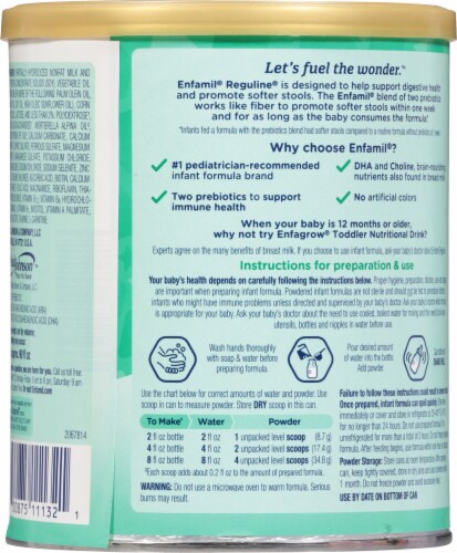 Enfamil™ Reguline® Infant Formula Perspective: back