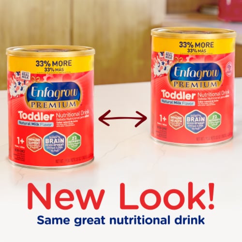Enfagrow NeuroPro with Prebiotics & Non-GMO Toddler Nutritional Drink Perspective: back