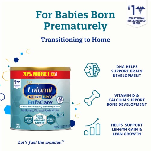 Enfamil NeuroPro EnfaCare Infant Formula Powder Perspective: back