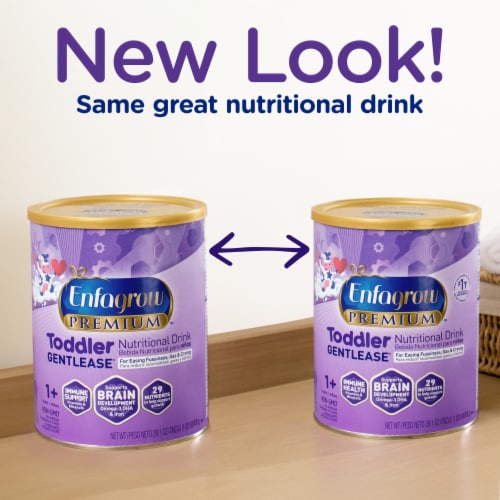 Enfamil Premium Gentlease Toddler Nutritional Drink Perspective: back