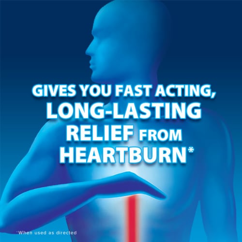 Gaviscon Extra Strength Cool Mint Antacid for Fast-Acting Heartburn Relief Liquid Perspective: back