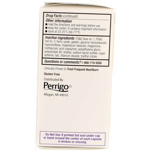 GoodSense Esomeprazole Magnesium Delayed Release Acid Reducer Capsules, 20 mg 24-Hour, 14 Ct Perspective: back