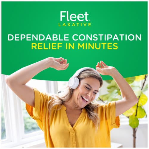 Fleet Liquid Glycerin Suppositories Adult Constipation Relief Perspective: back