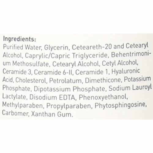 CeraVe Moisturizing Cream With Pump for Normal To Dry Skin, 19 Ounce Perspective: back