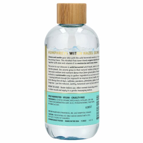Humphreys® Witch Hazel Alcohol-Free Toner Perspective: back