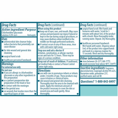 Hibiclens® Antiseptic Skin Cleanser Perspective: back