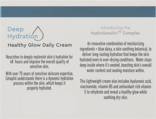 Cetaphil® Deep Hydration Healthy Glow Daily Face Cream Perspective: back
