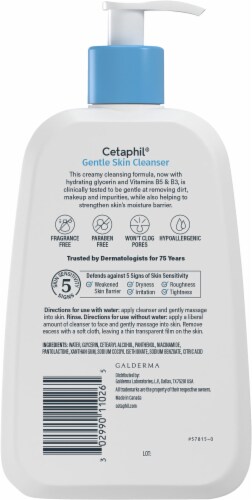 Cetaphil® Gentle Skin Cleanser Perspective: back