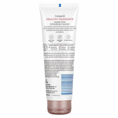 CETAPHIL HEALTHY RADIANCE GENTLE PHA EXFOLIATING CLEANSER Perspective: back