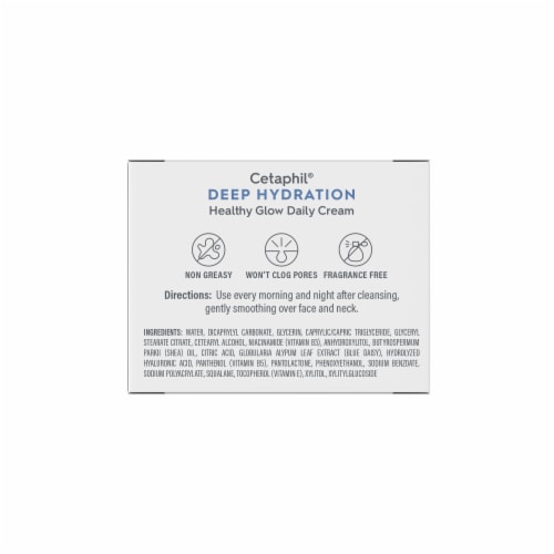 Cetaphil® Deep Hydration Healthy Glow Daily Cream Perspective: back