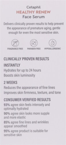 Cetaphil® Healthy Renew Face Serum Perspective: back