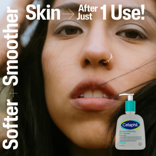 Cetaphil Gentle Exfoliating SA Lotion with Salicylic Acid, Mandelic Acid & Gluconolactone Perspective: back