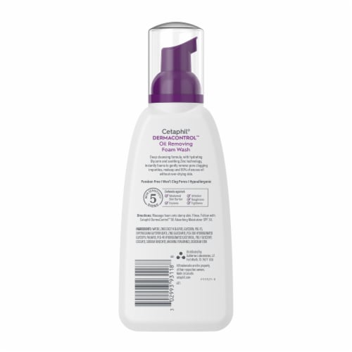 Cetaphil® PRO Oil Removing Foam Wash Perspective: back
