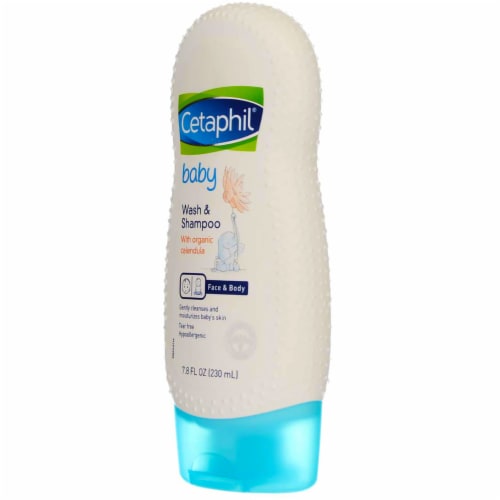 CETAPHIL BABY WASH AND SHAMPOO 7.8 FL OZ Perspective: back