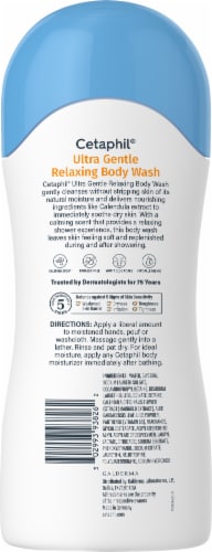Cetaphil® Ultra Gentle Soothing Body Wash Perspective: back