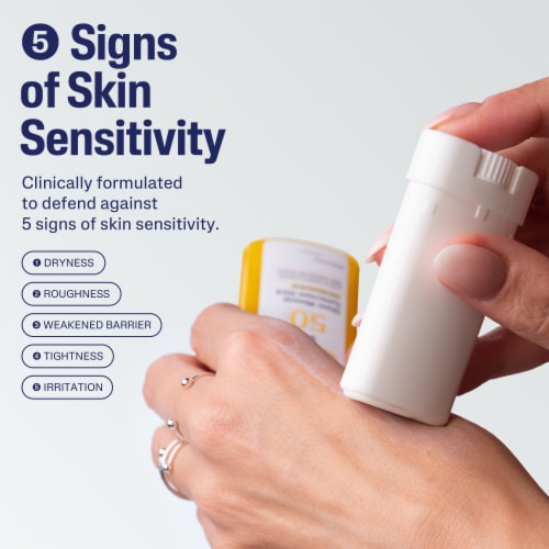 Cetaphil Sheer Mineral Stick Sunscreen for Face & Body, Broad Spectrum SPF 50 Perspective: back
