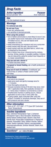 Panoxyl® Maximum Strength Acne Foaming Wash Perspective: back