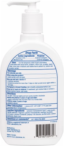 Sarna® Original Anti Itch Lotion Perspective: back