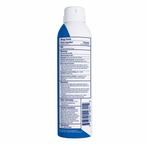 PanOxyl® Acne Banishing Body Spray Perspective: back