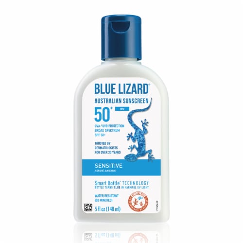 Blue Lizard® Sensitive Sunscreen SPF 50 Perspective: back