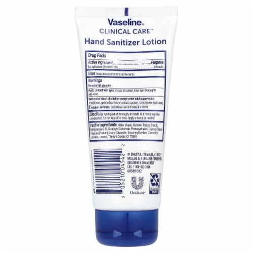 Vaseline® Clinical Care™ Hand Sanitizer Lotion Perspective: back