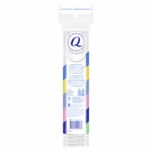 Q-tips® Beauty Luxe Cotton Rounds Perspective: back