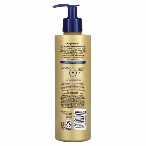 Vaseline® Radiant X Even Tone Nourishing Body Lotion Perspective: back