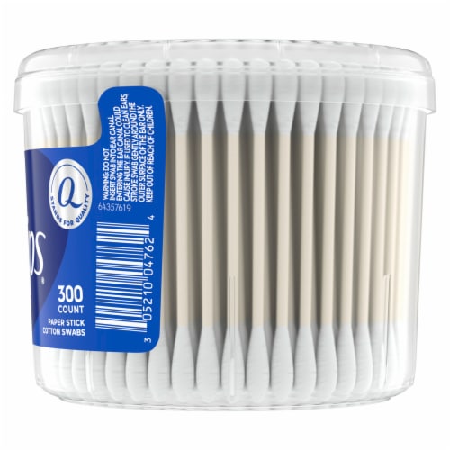 Q-tips® Cotton Swab Vanity Tub Perspective: back