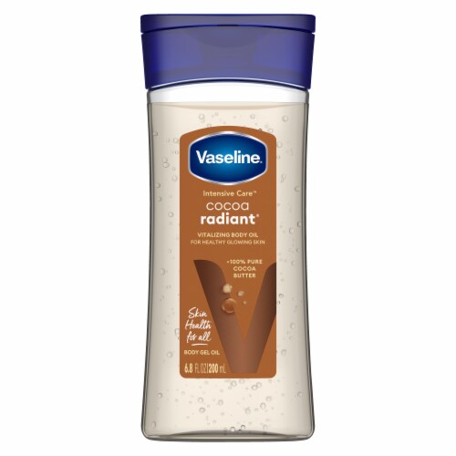 Vaseline Intensive Care Cocoa Radiant for Glowing Skin Perspective: back