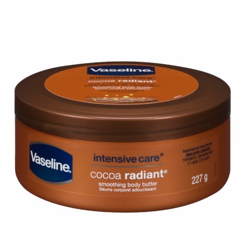 Vaseline Cocoa Radiant Body Butter Lotion Perspective: back