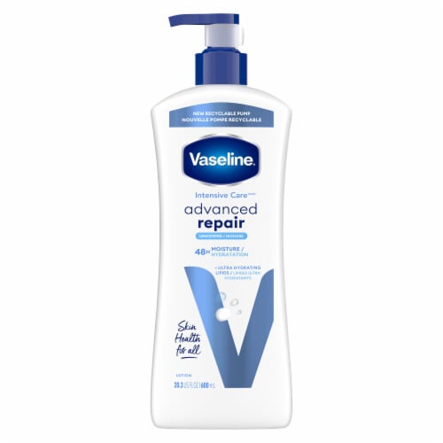 Vaseline Intensive Care™ Body Lotion Advanced Repair Unscented Perspective: back