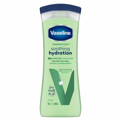 Vaseline Intensive Care Soothing Hydration Hand and Body Lotion Perspective: back
