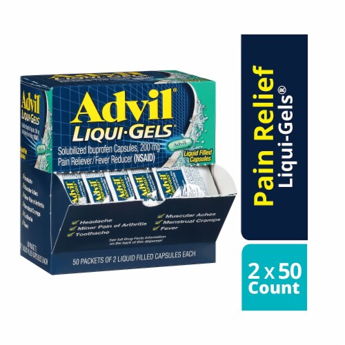 Liqui-Gels, Two-Pack, 50 Packs/Box Liqui-Gels, Two-Pack, 50 Packs/Box