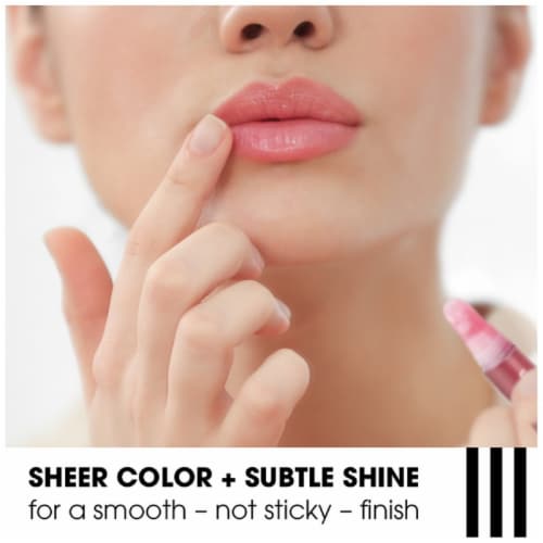 ChapStick Total Hydration Vitamin Enriched Nearly Nude Tinted Lip Oil Tube Perspective: back