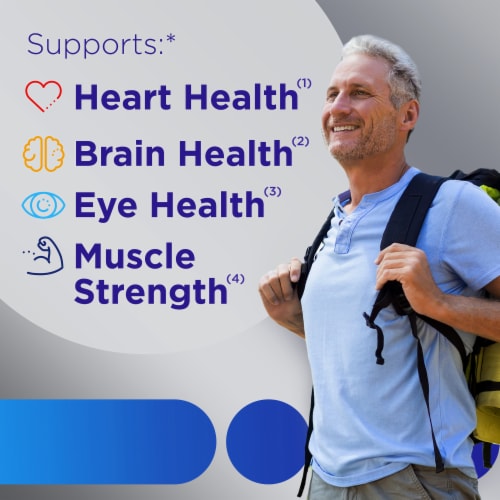 Centrum Multigummies for Men Fifty Plus Multivitamin and Multimineral Assorted Fruit Flavor Gummies Perspective: back