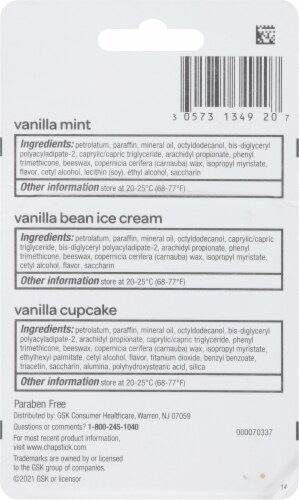 ChapStick® Vanilla Favorites Assorted Lip Balm Perspective: back